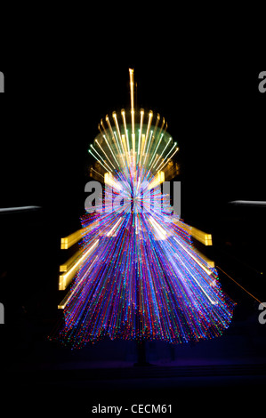 Idaho State Capitol Building et l'arbre de Noël - 2011 Banque D'Images