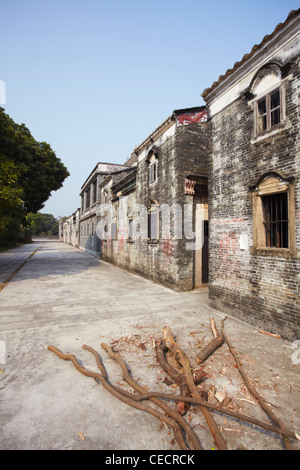 Long Majiang village (site du patrimoine mondial de l'UNESCO), de Kaiping, Guangdong, Chine Banque D'Images