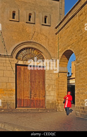 L'AFRIQUE DU NORD, Maroc, Casablanca, l'entrée au marché central Banque D'Images