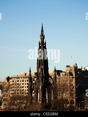 Walter Scott monument, Edimbourg en Ecosse Banque D'Images