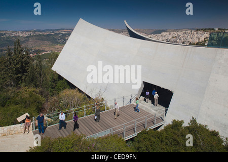 Israël, Jérusalem, le Mont Herzl, Vad Yashem Holocaust Memorial, extérieur Banque D'Images