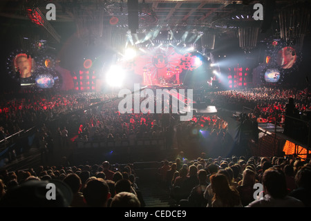 Moscou - 6 juin : Public le show MUZ-TV Music Awards 6 juin 2008 dans Olimpisky, la Russie. Banque D'Images