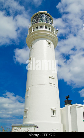 Phare de Flamborough Head à Flamborough Head North Yorkshire Angleterre Royaume-Uni GB Europe Banque D'Images