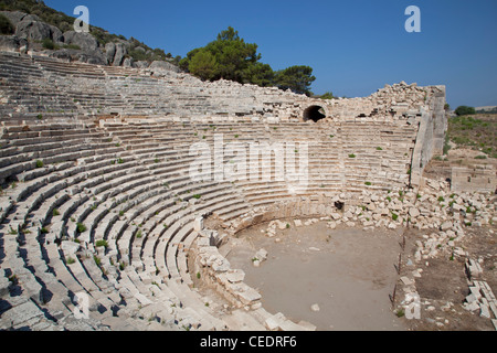 La Turquie, près de Kas, les ruines antiques Patara Banque D'Images