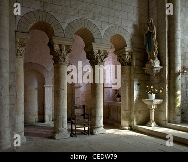 La Celle, église Saint-Blaise Banque D'Images