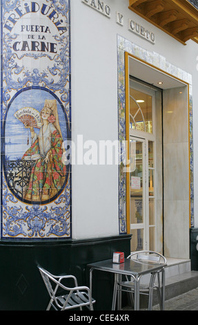 Freiduria Puerta de la carne, Séville, Espagne Banque D'Images