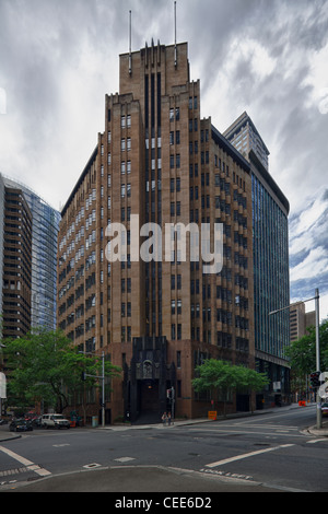 La mutuelle de la ville, Bâtiment 60-66 Hunter Street, Sydney, Australie Banque D'Images