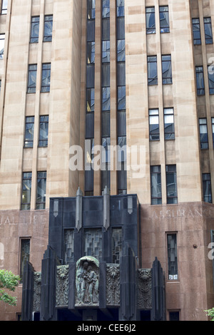 La mutuelle de la ville, Bâtiment 60-66 Hunter Street, Sydney, Australie Banque D'Images