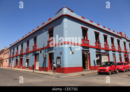 L'architecture coloniale, la Ville d'Oaxaca, Oaxaca, Mexique, Amérique Latine Banque D'Images