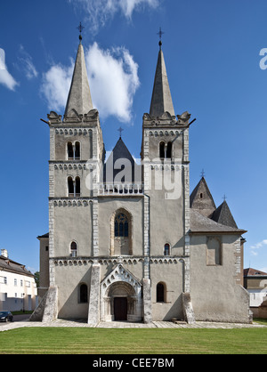 Spišská Kapitula (deutsch Zipser Chapitre, ungarisch Szepeshely Martinskathedrale, Westfassade), Banque D'Images