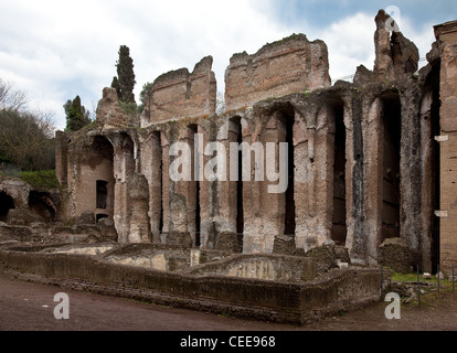 Hadriansvilla, Tivoli, la Villa Adriana, 118 bis 134 n. Chr. Banque D'Images