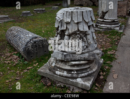 Hadriansvilla, Tivoli, la Villa Adriana, 118 bis 134 n. Chr. Banque D'Images