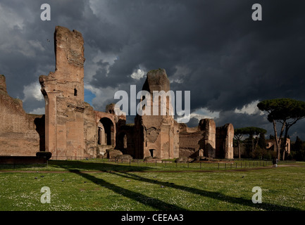 Rom, Caracalla Thermen, Thermae Antoninianae Banque D'Images