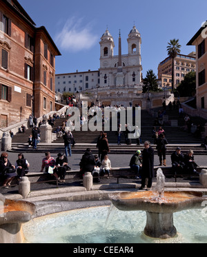 Rom, Santa Maria in Cosmedin Banque D'Images