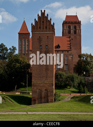 Marienwerder Kwidzyn, Ordensschloß Banque D'Images