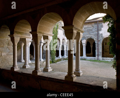 Sant Pere de Rodes, Kloster Banque D'Images