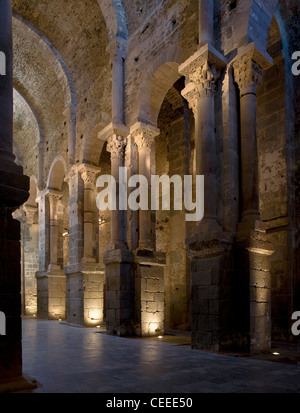 Sant Pere de Rodes, Kloster Banque D'Images