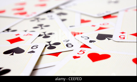 Cartes à jouer Banque D'Images