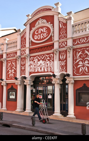 La Filmoteca Nacional, originaire de la Dore, Ciné cinéma la plus ancienne de Madrid vers 1922. Lavapies, le centre de Madrid, Espagne Banque D'Images