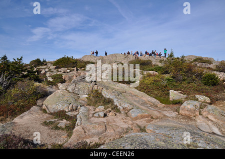 Cadillac Mouintain, Acadia National Park, Maine, USA Banque D'Images