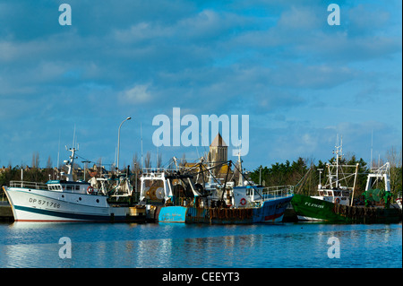 Courseulles sur Mer, Calvados, Basse Normandie, France Banque D'Images