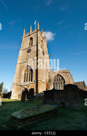 Eglise St Peter Hook Norton Oxfordshire, UK Banque D'Images