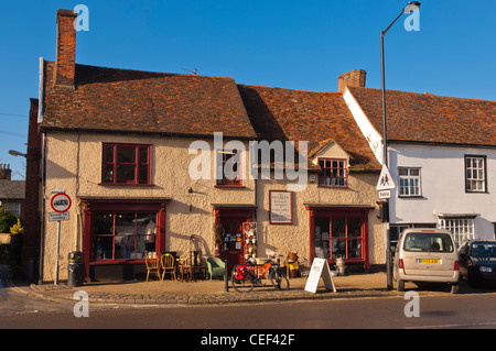 Les Écuries Interiors et antiquités shop magasin en Long Melford, Suffolk , Angleterre , Angleterre , Royaume-Uni Banque D'Images