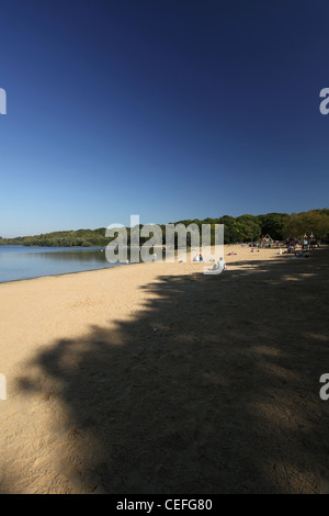 Une vue de Ruislip Lido, Middlesex un jour d'été Banque D'Images