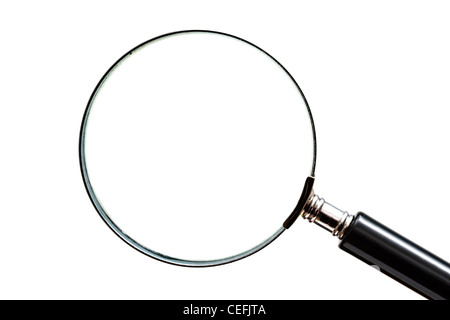 Loupe isolé sur fond blanc Banque D'Images