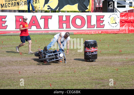 Au cours du rodéo moto bike week à Myrtle Beach en Caroline du Sud USA Banque D'Images