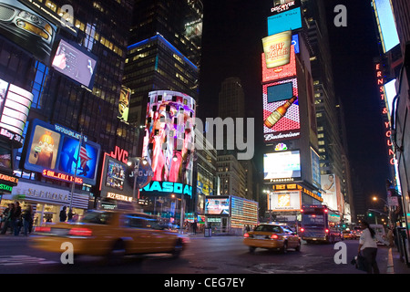 Times Square, New York City Banque D'Images