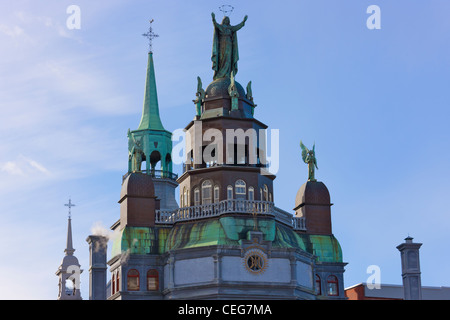 Notre Dame de Bon Secours Chapelle, Montréal, Canada Banque D'Images