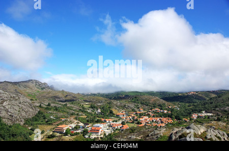 Village de Castro Laboreiro, nord du Portugal. Banque D'Images