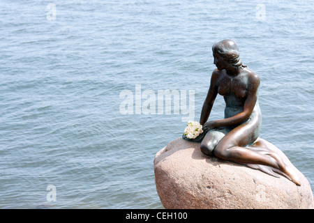 La petite sirène de Copenhague Banque D'Images