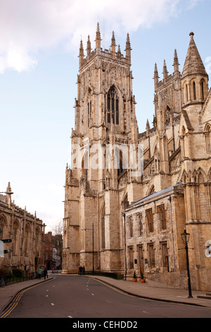 La cathédrale de York, Yorkshire, Angleterre Banque D'Images