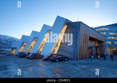 Musée Polaria, à Tromso Banque D'Images