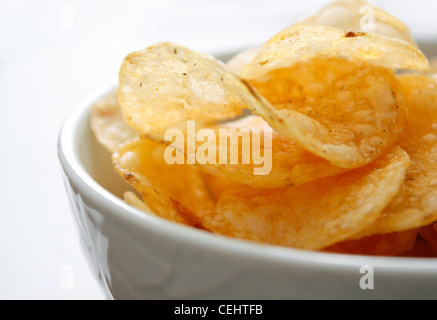 Chips de pomme de terre Banque D'Images