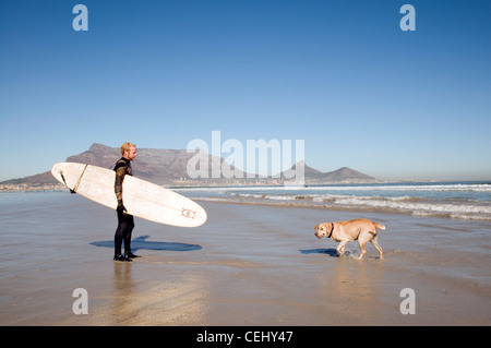 Camps Bay, Cape Town, Western Cape Province Banque D'Images