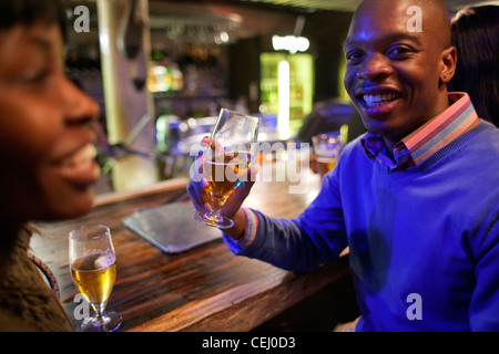 Moyos à Ushaka Pier,RESTAURANT,Durban KwaZulu-Natal. Banque D'Images