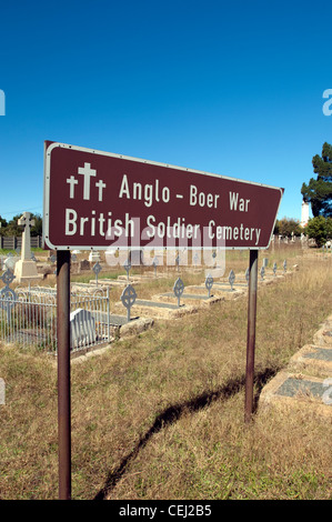 Anglo Boer War Cemetery,Bethléem,l'Est de la province de l'État libre Banque D'Images