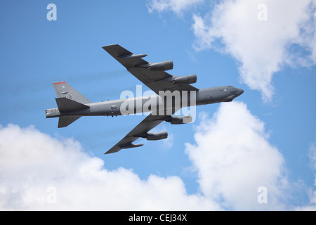Boeing B-52 Stratofortress, subsonic à longue portée, jet-powered bombardier stratégique au salon Farnborough International Airshow 2010 Banque D'Images