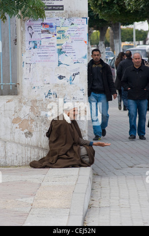 Medina Sousse - vieille ville de Sousse, une ville de Tunisie, l'Afrique du Nord. Banque D'Images