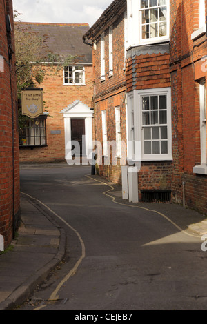 Romsey Hampshire. Un joli marché anglais ville avec une abbaye historique. Banque D'Images