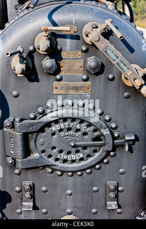 Moteur de traction de détail, Carregueira, Portugal Banque D'Images