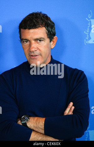 ANTONIO BANDERAS acteur pose pour les photographes à la photocall pour le film 'Haywire' au cours de la 62e édition du Festival International du Film de Berlin Berlinale. Banque D'Images