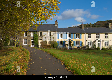 Les chalets, Gwynedd, Pays de Galles, de Beddgelert Banque D'Images