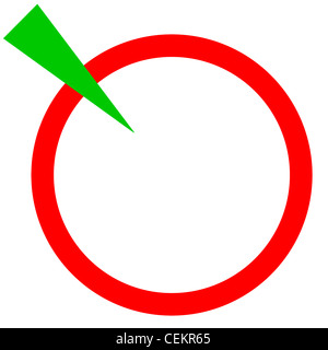 Logo de la Fédération de Parti démocratique Jabloko. Banque D'Images