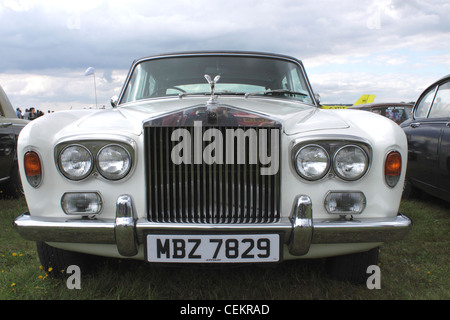 Rolls Royce Silver Shadow à White Waltham Festival Rétro 2011 rallye de voitures classiques Banque D'Images