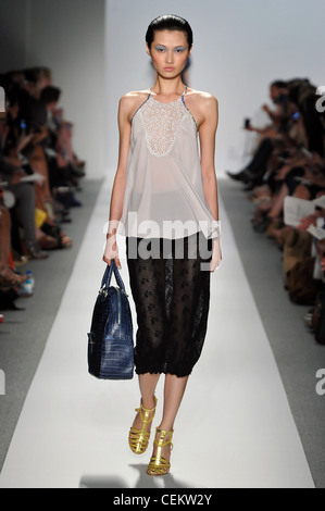 Rebecca Taylor New York pour WearSpringSummer 2012 Banque D'Images