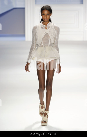 Vera Wang New York pour WearSpringSummer 2012 Banque D'Images